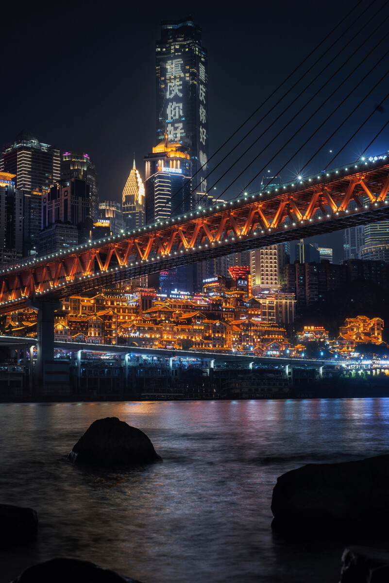 千厮门大桥夜景