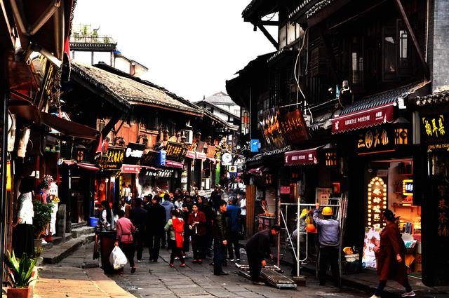 重庆磁器口,古老重庆的一个缩影